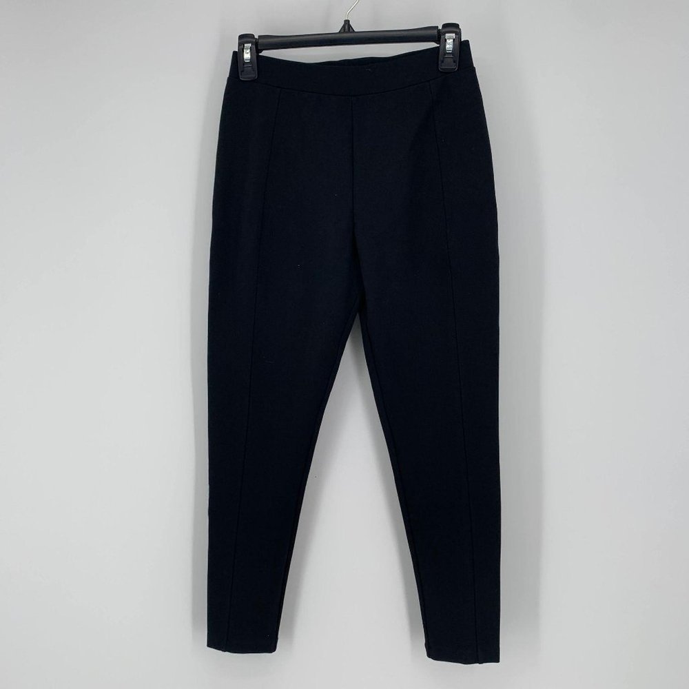 Nordstrom NWOT Women's Black Pull On Front Seam Pants Size Small